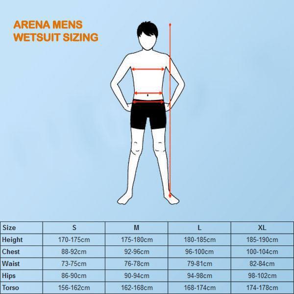 Arena Men’s Wetsuit Carbon